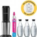 SodaStream Crystal 3.0 Black + 2x náhradní láhev – Sleviste.cz