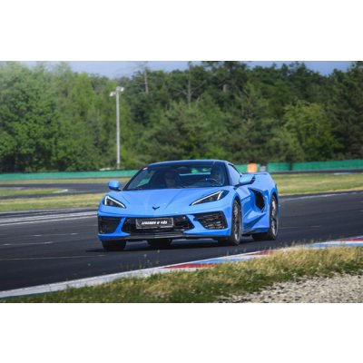 Jízda v Corvette C8 Convertible na velkém závodním okruhu Autodromu Most – Hledejceny.cz