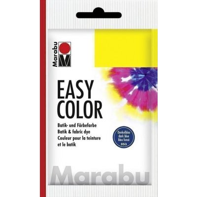 Marabu Easy Color batikovací barva tmavě modrá 25 g – Sleviste.cz