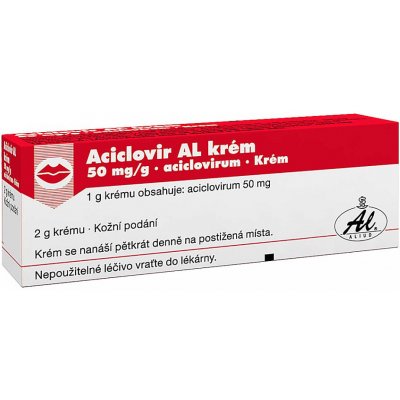 ACICLOVIR AL DRM 50MG/G CRM 2G – Zboží Dáma