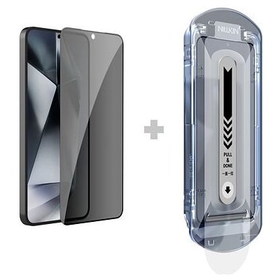 Nillkin tvrzené Sklo 0.25mm Guardian 2.5D pro Samsung Galaxy S25 Black s aplikátorem 57983124442 – Zboží Živě