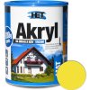 Univerzální barva Het Akryl mat 0,7 kg žlutá