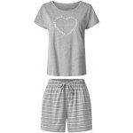 esmara Dámské pyžamo šedá – Zboží Dáma