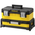 Stanley 1-95-829 Kovoplastový box na nářadí se zásuvkou žlutý – Sleviste.cz