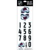 Hokejové doplňky Sportstape ALL IN ONE HELMET DECALS - COLORADO AVALANCHE