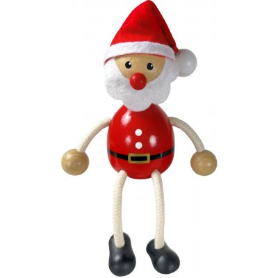 Krokido Santa - dřevěná figurka – Hledejceny.cz