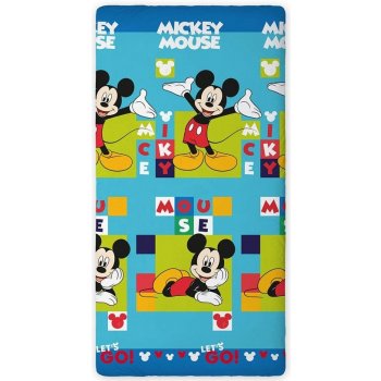 Faro prostěradlo Mickey Mickey blue bavlna 90x200