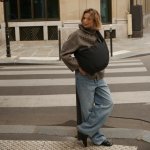 Studio Noos Crossbody taška Puffy Black – Zboží Mobilmania