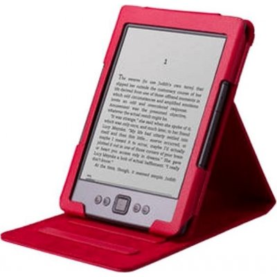 Shield Pro obal na Amazon Kindle 4/5 stojánek 08594211251396 červené – Zboží Mobilmania