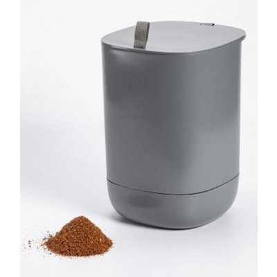 Plastia Bokashi Urbalive šedá 35,5 cm + 1 kg Bokashi bakterie – HobbyKompas.cz