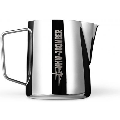 MHW-3BOMBER konvička na šlehání mléka 5.0, Glossy Grey, 600ml – Zbozi.Blesk.cz