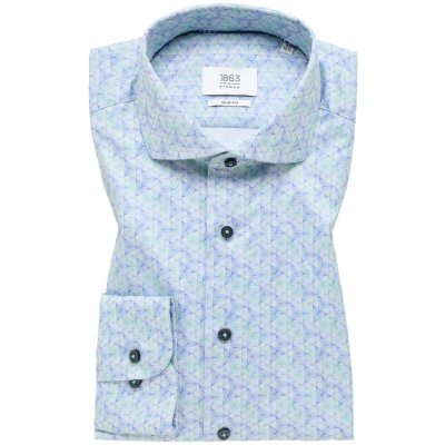Eterna slim fit košile dlouhý rukáv "Twill Print" s jarním vzorem L_8256_45F682 – Zboží Mobilmania