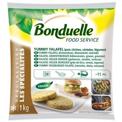 Bonduelle Yummy vegeburger falafel mražený 1 kg – Zbozi.Blesk.cz