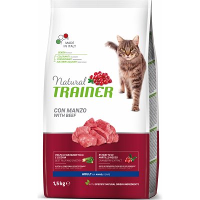 Trainer Natural Cat Adult hovězí 1,5 kg