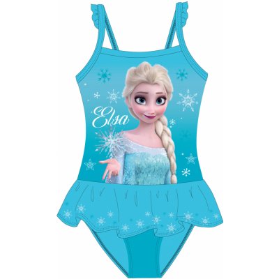 Frozen - licence Dívčí plavky - Frozen 5244B585, tyrkysová