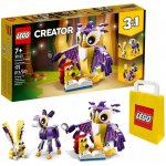 LEGO® Creator 31125 Zvířátka z kouzelného lesa – Zboží Živě