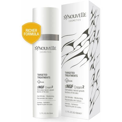 Synouvelle Cosmetics sNGF Cream 2 Anti-Aging krém pro suchou a zralou pleť 50 ml – Zboží Mobilmania