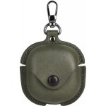 VSECHNONAMOBIL LEATHER POCKET Pouzdro pro sluchátka Samsung Galaxy Buds4 / Buds4 Pro zelené 141908 – Zboží Živě