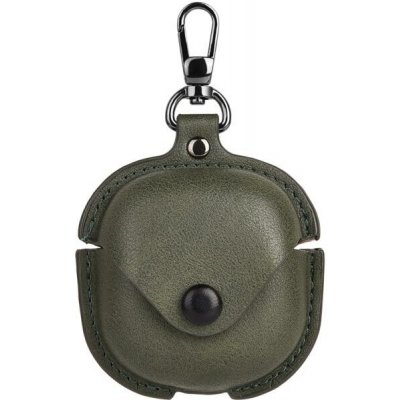 VSECHNONAMOBIL LEATHER POCKET Pouzdro pro sluchátka Samsung Galaxy Buds4 / Buds4 Pro zelené 141908 – Zboží Živě