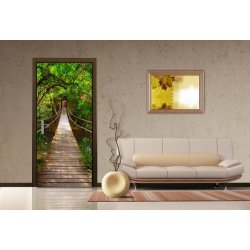 AG Design FTNV-2891 vliesová fototapeta Green Bridge rozměry 90 x 202 cm