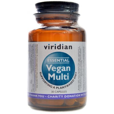 Viridian Vegan Multi 30 kapslí – Sleviste.cz