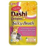 Dashi Delights Silky Broth Chicken & Salmon 40 g – Zbozi.Blesk.cz