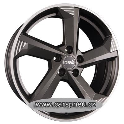 DBV Torino III 8,5x20 5x108 ET40 anthracite polished