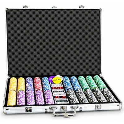Garthen 497 Poker set 1000 ks žetonů OCEAN hodnoty 5 - 1000 – Hledejceny.cz