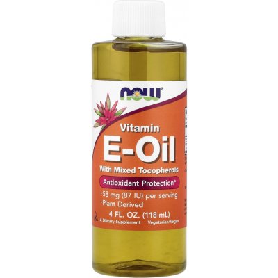 NOW Foods Vitamín E přírodní tekutý 118 ml – Hledejceny.cz
