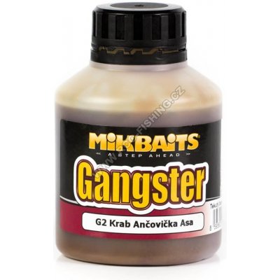 Mikbaits Booster Gangster 250ml G7 GSP Black Squid – Zboží Mobilmania