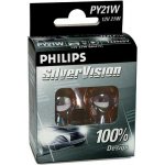 Philips SilverVision 12496SVS2 PY21W BAU15s 12V 21W – Hledejceny.cz