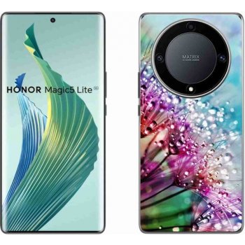 Pouzdro mmCase Gelové Honor Magic 5 Lite 5G - barevné květy