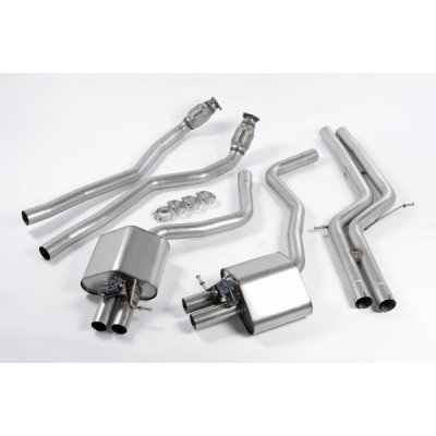 Milltek Sport Catback výfuk Audi RS7 Sportback 4.0 V8 TFSI biturbo (13-) - verze bez rezonátoru – Hledejceny.cz