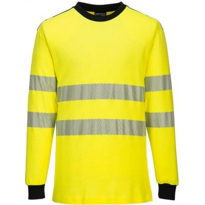 Portwest PW3 Modaflame Knit Hi-Vis FR triko s dlouhým rukávem Yellow/Black 3XL – Zboží Dáma