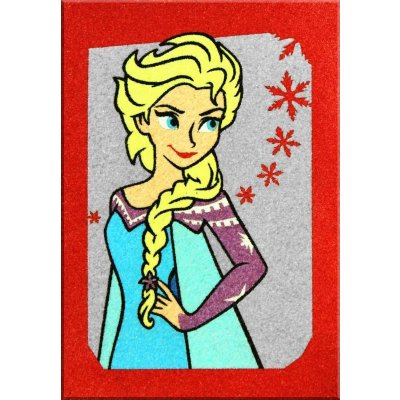 RED CASTLE Obrázek pro pískování 23 x 33 cm ledové království Elsa – Zboží Mobilmania