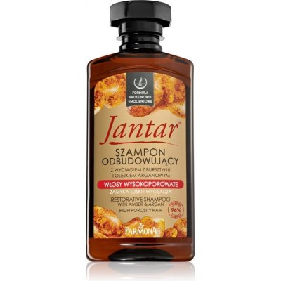 Farmona Jantar High Porosity Hair vyživující šampon pro lesk a hebkost vlasů 330 ml