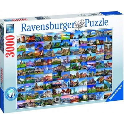 Ravensburger 170807 99 krásná místa 3000 dílků – Zbozi.Blesk.cz