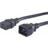 Napájecí kabel PREMIUMCORD napájecí 230V/16A prodlužovací 3m (konektory IEC 320 C19 - IEC 320 C20) (kpsa) kpsa