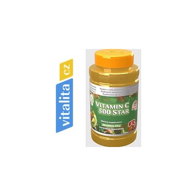 Star Vitamin C 500 s postupným uvolňováním 60 tablet – Hledejceny.cz
