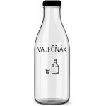 Úklid pro klid Skleněná láhev VAJEČŇÁK 1 l – Zboží Dáma
