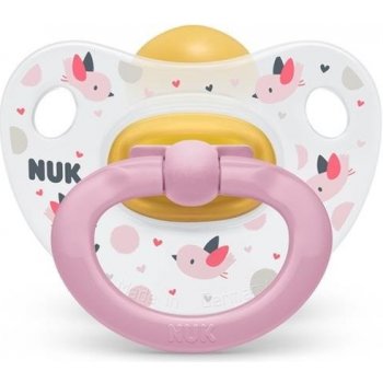 Nuk Happy Kids latex růžová 1 ks