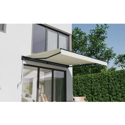 BestBerg BBSU-E350BG Elektrická markýza 350 x 300 cm béžová – Zboží Mobilmania