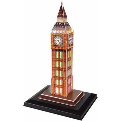 HM Studio 3D puzzle svítící Big Ben LED 28 ks – Zbozi.Blesk.cz