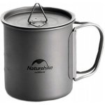 Naturehike titanový hrneček s pokličkou 450ml – Sleviste.cz