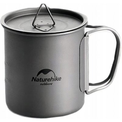 Naturehike titanový hrneček s pokličkou 450ml – Sleviste.cz