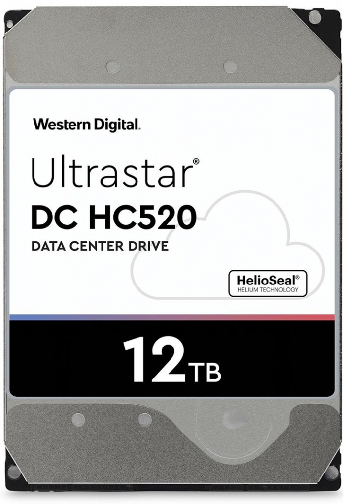 WD Ultrastar DC HC520 12TB, HUH721212ALN604