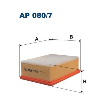 Vzduchový filtr FILTRON AP 080/7 – Hledejceny.cz