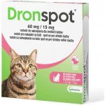 Dronspot Spot-on Cat 60 / 15 mg 2 x 0,75 ml – Zboží Dáma