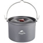 Naturehike závěsný hliníkový hrnec pro 4-6 osob 537g NH17D021-G – Sleviste.cz