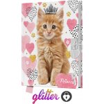 Junior Památník 14x18 cm čistý se zámkem Princess 80 listů – Hledejceny.cz